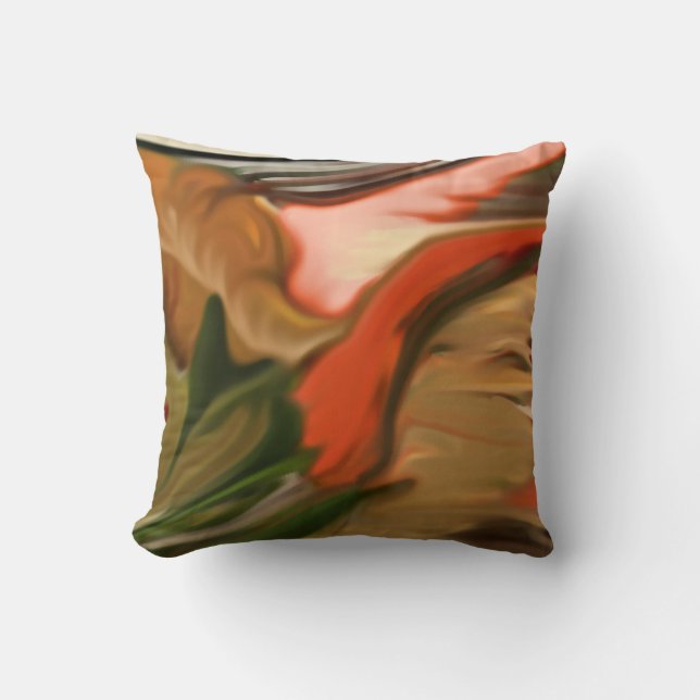 Abstracte kunst van Cornucopia Kussen (Voorkant)