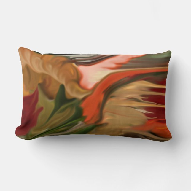 Abstracte kunst van Cornucopia Kussen (Voorkant)