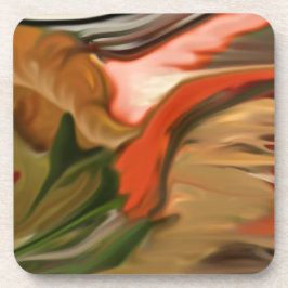 Abstracte kunst van Cornucopia Onderzetter