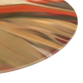 Abstracte kunst van Cornucopia Snijplank (Hoek)