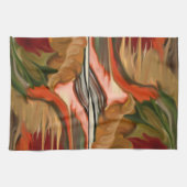 Abstracte kunst van Cornucopia Theedoek (Horizontaal)