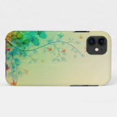 Abstracte kunst van de moderne lente Case-Mate iPhone case (Achterkant (horizontaal))