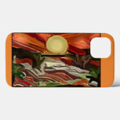 Abstracte kunst van de Zuidwestelijke Skies Case-Mate iPhone Case (Achterkant (horizontaal))