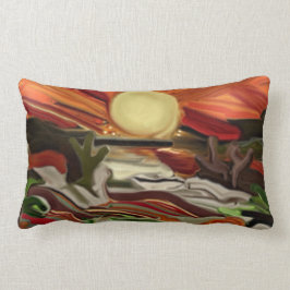 Abstracte kunst van de Zuidwestelijke Skies Kussen