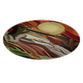 Abstracte kunst van de Zuidwestelijke Skies Snijplank (Hoek)