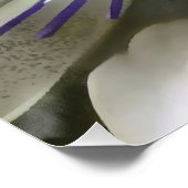 Abstracte kunst van een passievloer perfect poster (Hoek)