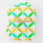 Abstracte kunst van Ellipse Pattern Inpakpapier Vel (In situ)