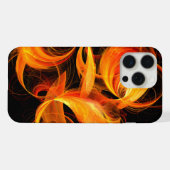 Abstracte kunst van Fireball iPhone Hoesje (Achterkant horizontaal)