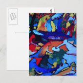 Abstracte kunst van Kandinsky Briefkaart (Voorkant / Achterkant)