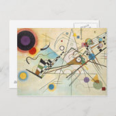 Abstracte kunst van Kandinsky Briefkaart (Voorkant / Achterkant)
