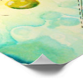 Abstracte kunst van Kandinsky Poster (Hoek)