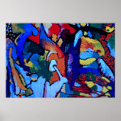 Abstracte kunst van Kandinsky Poster (Voorkant)