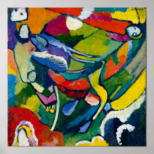 Abstracte kunst van Kandinsky Poster