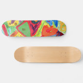 Abstracte kunst van Kandinsky Skateboard (Horizontaal)