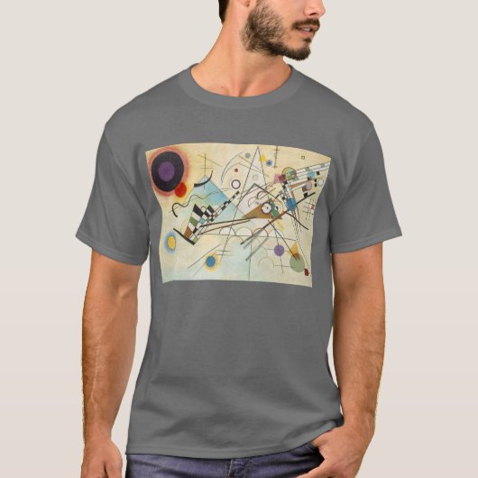 Abstracte kunst van Kandinsky T-shirt (Voorkant)
