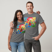 Abstracte kunst van Kandinsky T-shirt (Unisex)