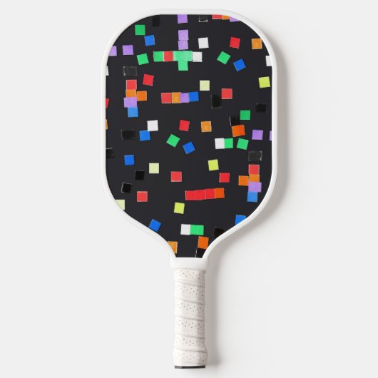 Abstracte kunst van kinderen pickleball paddle (Voorkant)