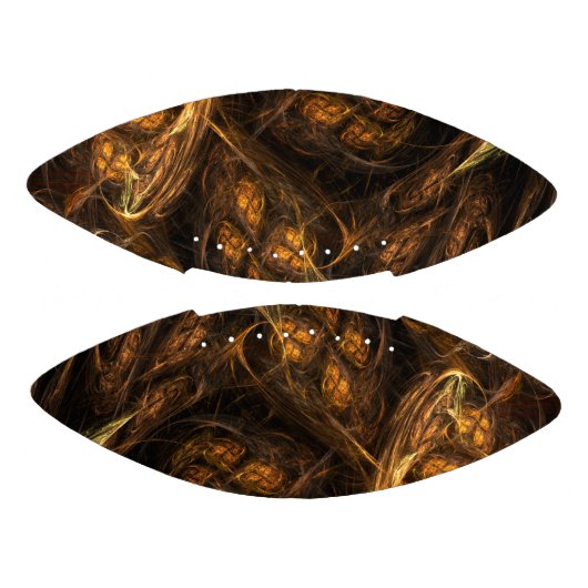 Abstracte kunst van moeder aarde american football (Panelen)