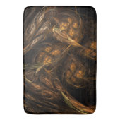 Abstracte kunst van moeder aarde badmat (Voorkant Verticaal)