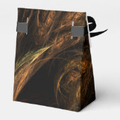 Abstracte kunst van moeder aarde bedankdoosjes (Achterkant)