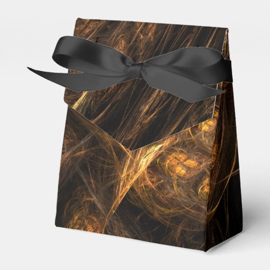 Abstracte kunst van moeder aarde bedankdoosjes (Voorkant Zijde)