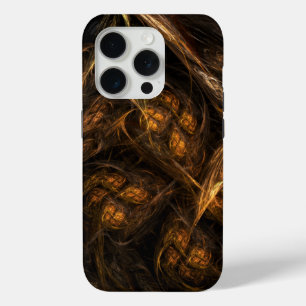 Abstracte kunst van moeder aarde iPhone 15 pro case
