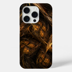 Abstracte kunst van moeder aarde iPhone 15 pro case