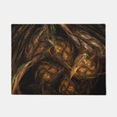 Abstracte kunst van moeder aarde deurmat (Voorkant)