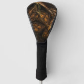 Abstracte kunst van moeder aarde golfheadcover (Voorkant)
