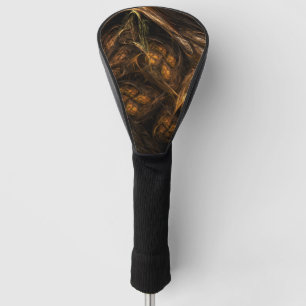 Abstracte kunst van moeder aarde golfheadcover