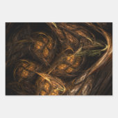 Abstracte kunst van moeder aarde inpakpapier vel (Voorkant)