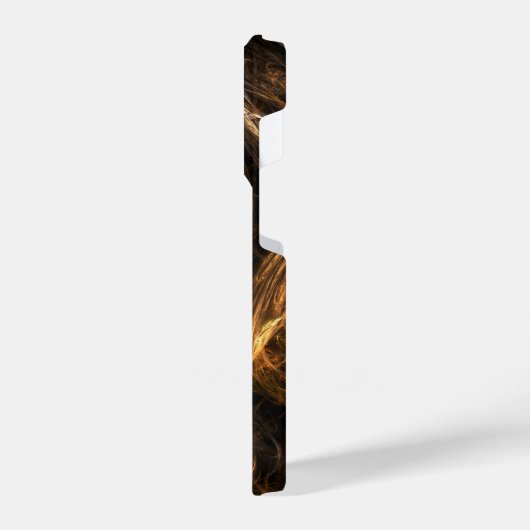 Abstracte kunst van moeder aarde iPhone hoesje (Linkerkant)