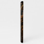 Abstracte kunst van moeder Aarde iPhone Hoesje (Rechterkant)