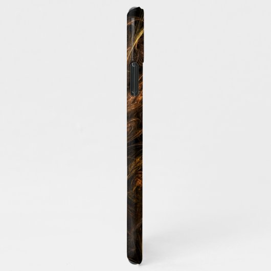 Abstracte kunst van moeder Aarde iPhone Hoesje (Rechterkant)