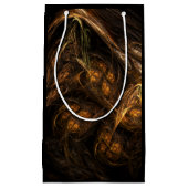 Abstracte kunst van moeder aarde klein cadeauzakje (Voorkant)
