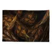 Abstracte kunst van moeder aarde kussensloop (Achterkant)