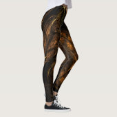 Abstracte kunst van moeder aarde leggings (Rechts)