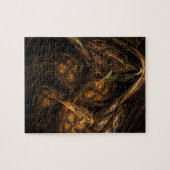 Abstracte kunst van moeder aarde legpuzzel (Horizontaal)