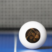 Abstracte kunst van moeder aarde pingpongbal (Net)
