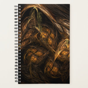 Abstracte kunst van moeder aarde planner