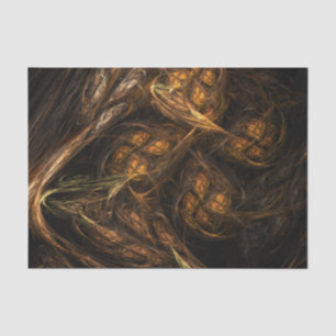 Abstracte kunst van moeder aarde tissuepapier