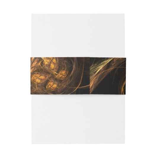 Abstracte kunst van moeder aarde uitnodigingen wikkel (Achterkant Voorbeeld)