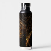 Abstracte kunst van moeder aarde waterfles (Rechts)