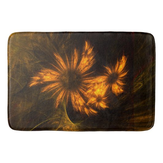 Abstracte kunst van Mystique Garden Badmat (Voorkant)