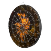 Abstracte kunst van Mystique Garden Dartbord (Voorkant Rechts)