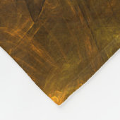 Abstracte kunst van Mystique Garden Fleece Deken (Hoek)