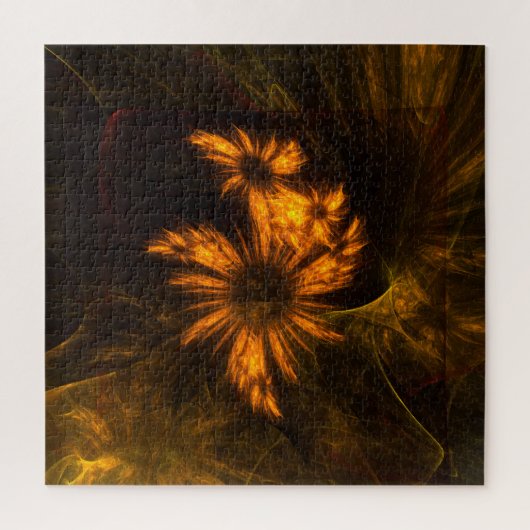 Abstracte kunst van Mystique Garden Legpuzzel (Verticaal)