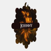 Abstracte kunst van Mystique Garden Ornament Kaart (Rechts)