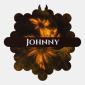 Abstracte kunst van Mystique Garden Ornament Kaart (Achterkant)