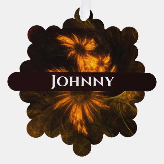 Abstracte kunst van Mystique Garden Ornament Kaart (Voorkant)